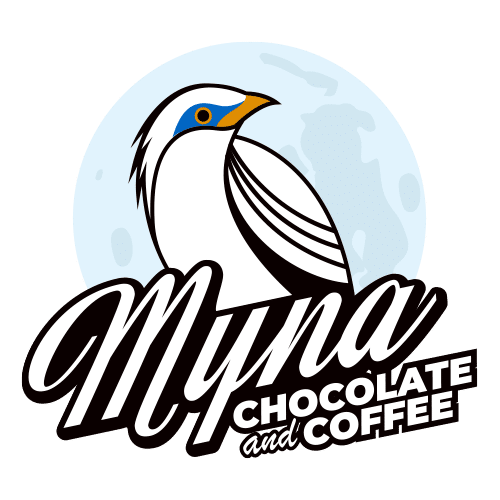 MYNA Chocolate & Coffee Bali Logo